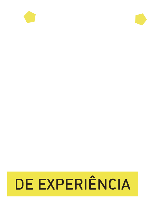 Mais de 30 anos de exeperiência.